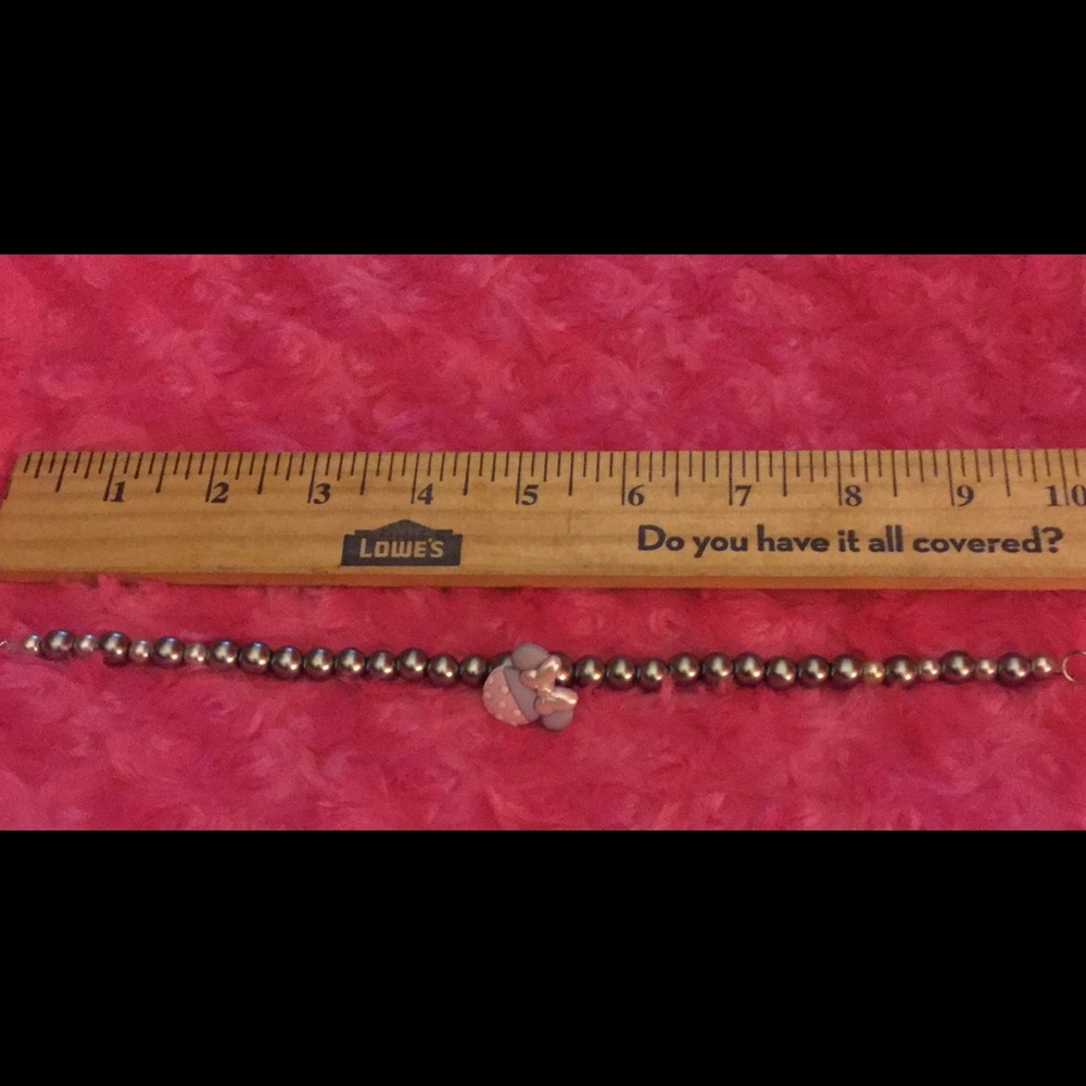 Girls Minnie Mouse Bracelet